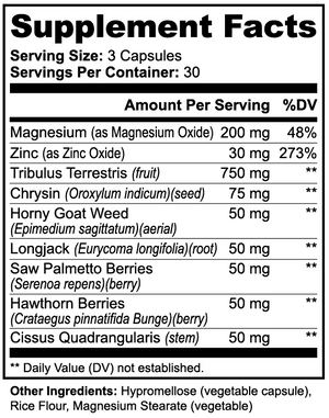 Alpha Energy men's vitality supplement bottle lifestyle product image