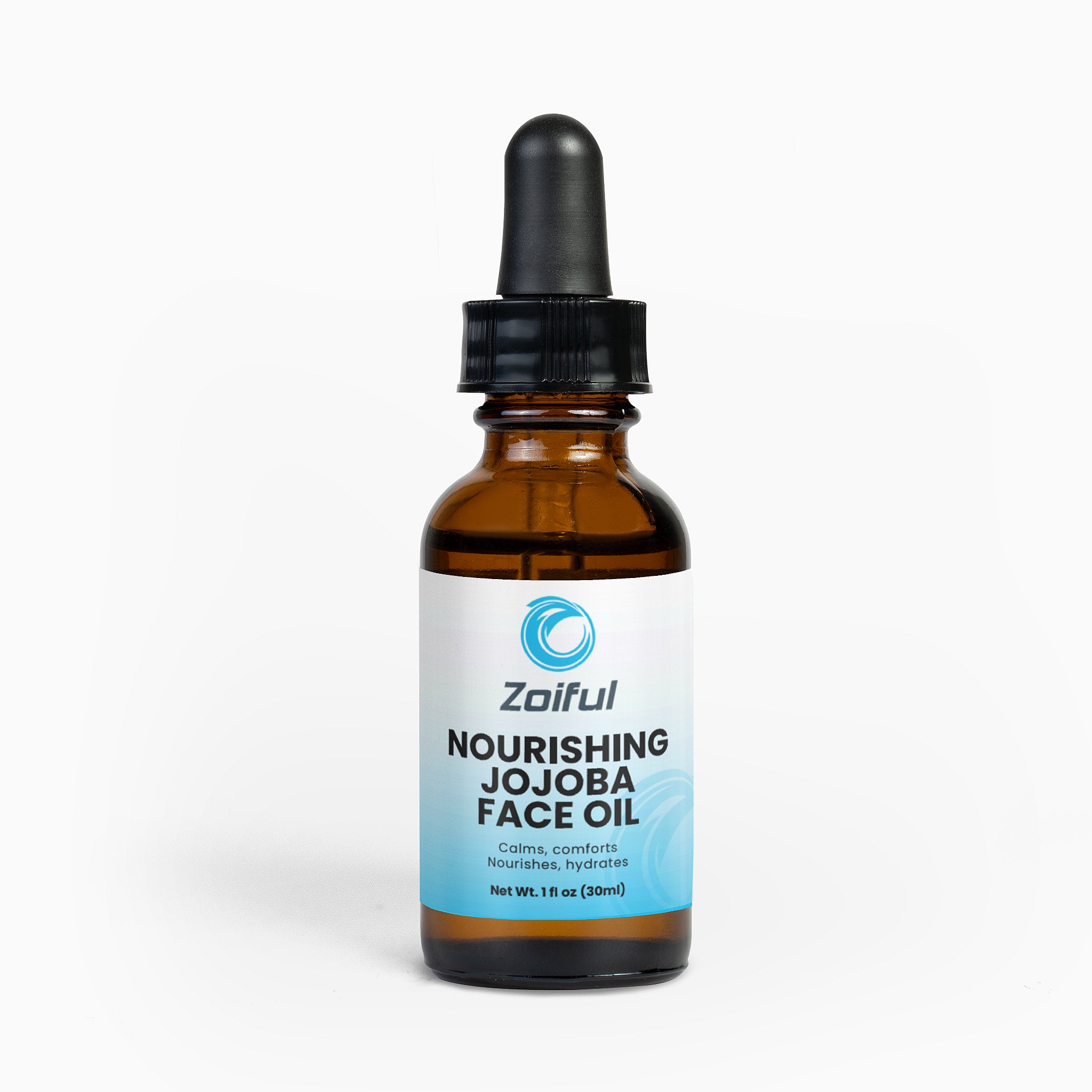 Nourishing Jojoba Face Oil bottle for lightweight hydration and skin comfort