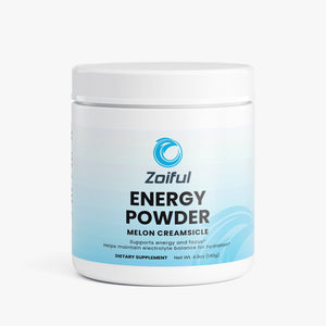 Energy Powder Melon Creamsicle sugar free pre-workout container front view