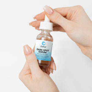 Gluten-free vegan friendly dark spot serum for sensitive skin badge image