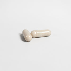 Alpha Energy ingredient panel and suggested use capsules