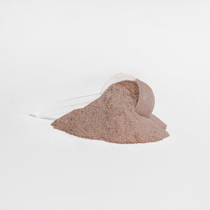 Advanced 100% Whey Protein Isolate Chocolate side label with ingredient panel
