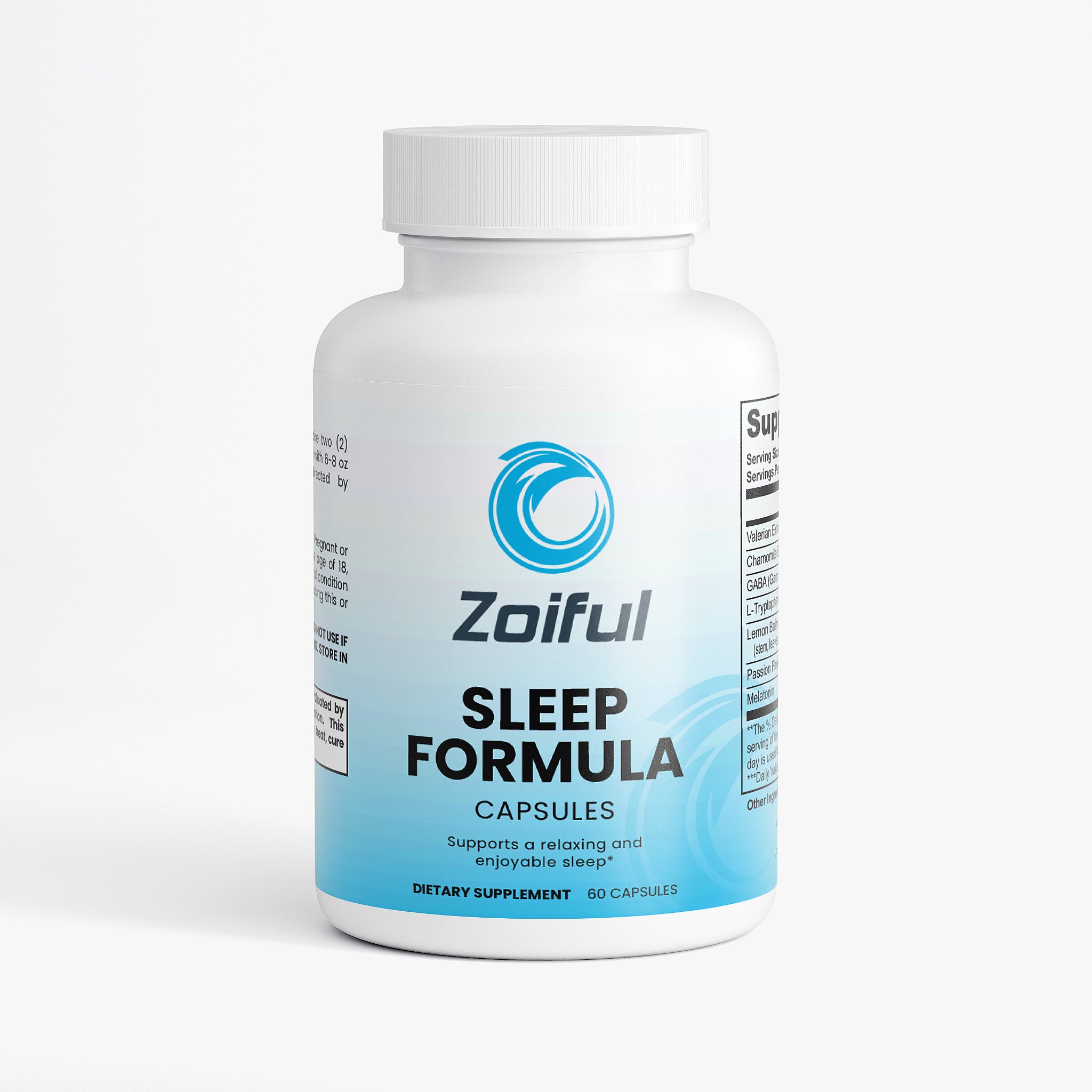 Sleep Formula natural sleep support supplement bottle front view