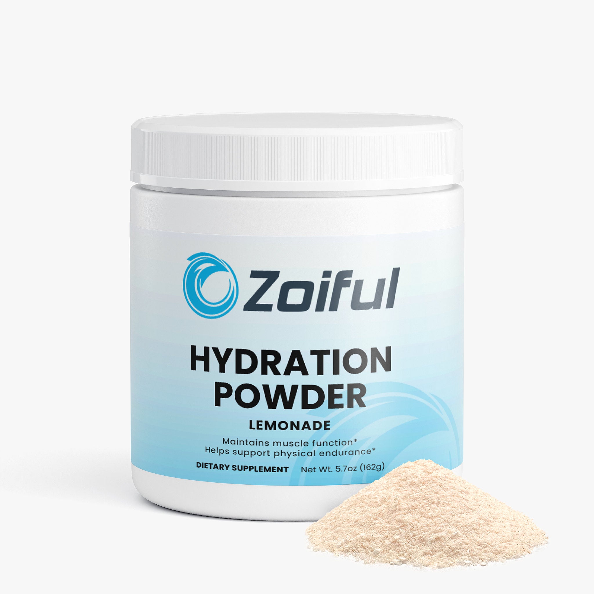 Hydration Powder Lemonade sugar-free electrolyte drink mix container