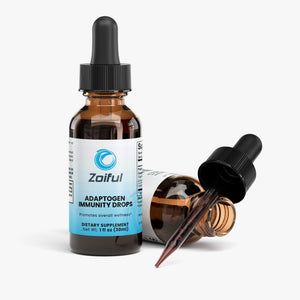 Adaptogen Immunity Drops with functional mushrooms and cordyceps extract