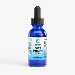 Diet Drops Ultra 1 oz bottle african mango metabolism support supplement front view