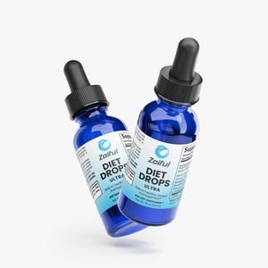 Diet Drops Ultra metabolism support drops packaging side label image