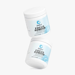 Focus Powder Sour Gummi Worm powdered drink mix for focus and mental energy