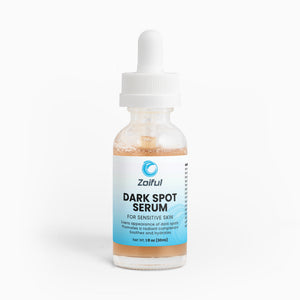 Dark Spot Serum for Sensitive Skin bottle for barrier-safe brightening and hydration
