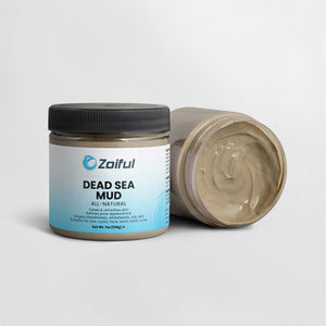 Dead Sea mud mask texture close-up for spa-at-home skincare