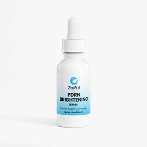 PDRN Brightening Serum bottle, lightweight pdrn serum with peptides for hydrated radiant-looking skin