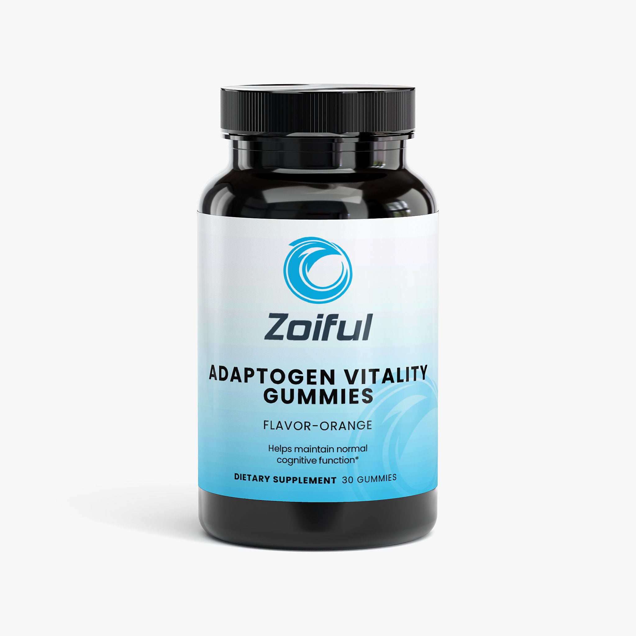 Adaptogen Vitality Gummies functional mushroom gummies bottle front