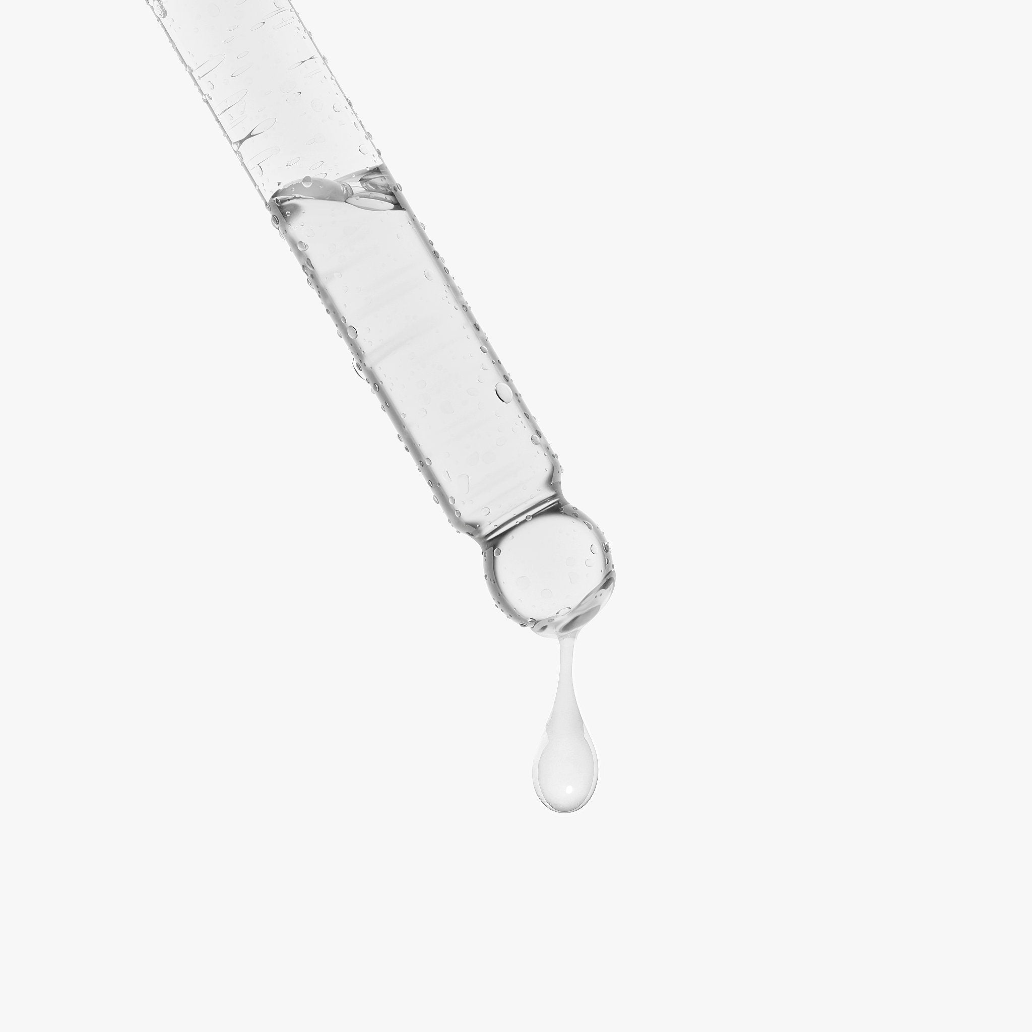 Close-up of snail mucin face serum bottle for refreshed, supple-looking skin