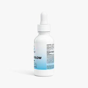Vitamin Glow Serum niacinamide and vitamin C facial serum bottle for glowing skin