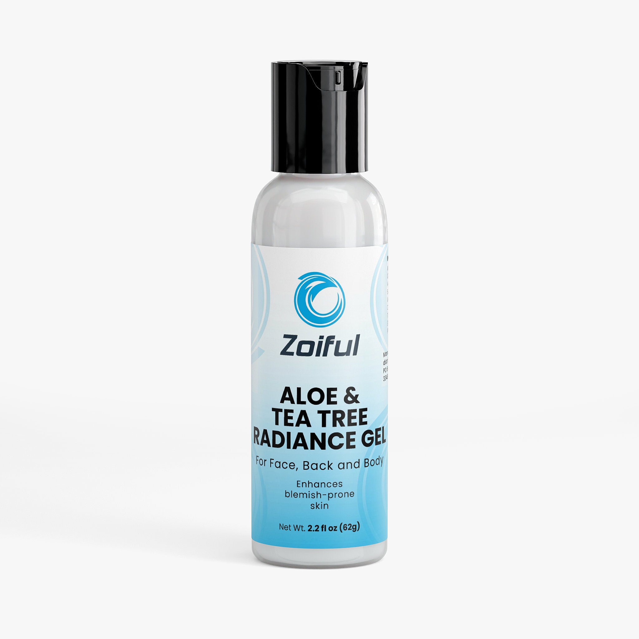 Aloe & Tea Tree Radiance Gel lightweight facial gel for redness-prone and blemish-prone skin