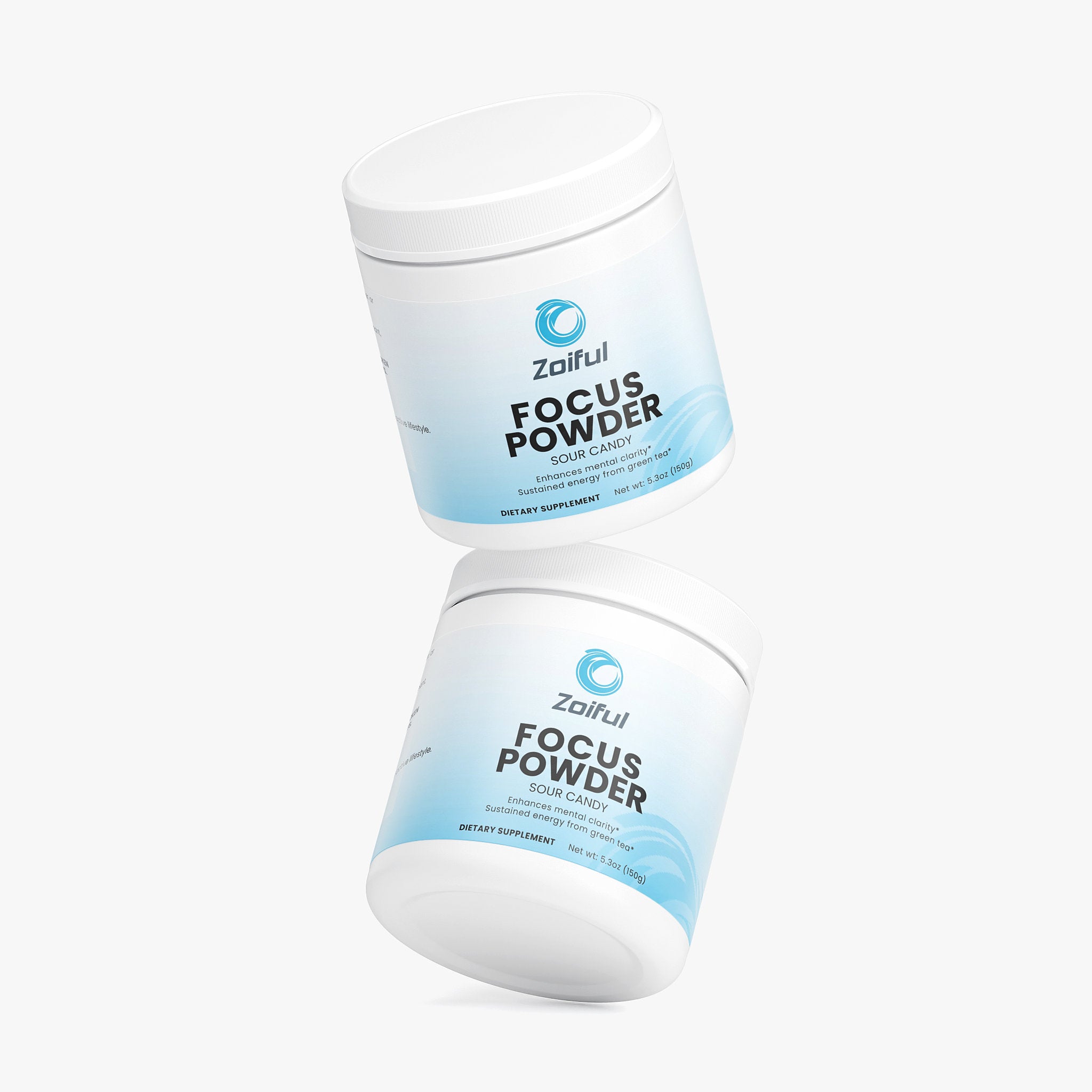 Focus Powder Sour Candy supplement facts and ingredient panel