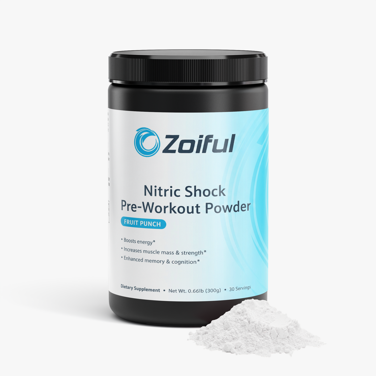 Nitric Shock Pre-Workout Powder Fruit Punch