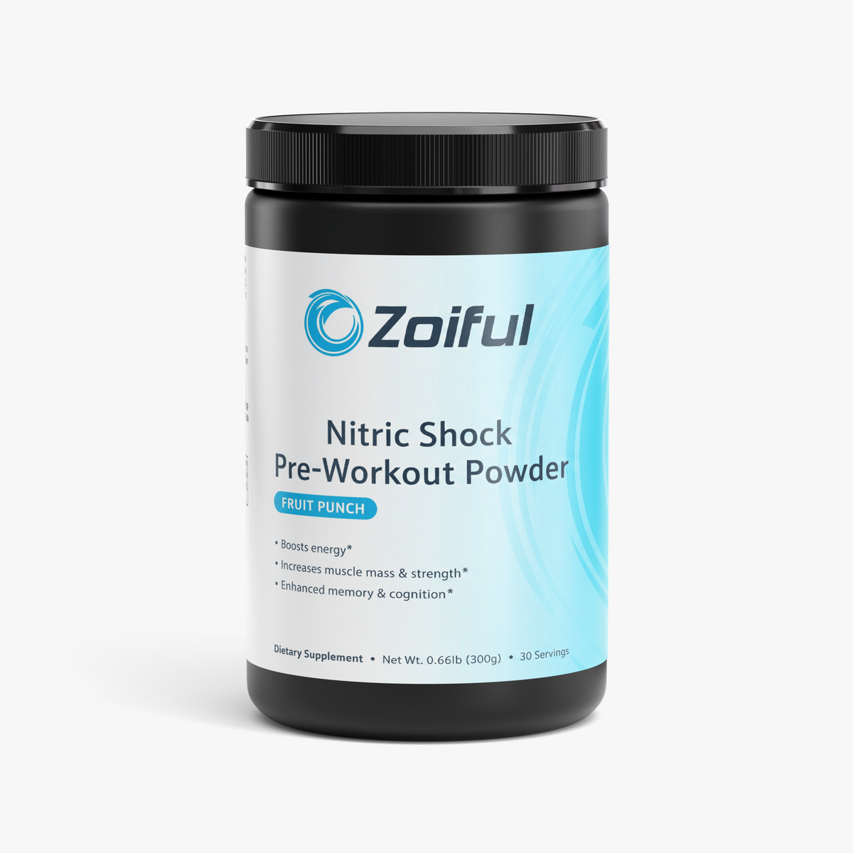 Nitric Shock Pre-Workout Powder Fruit Punch