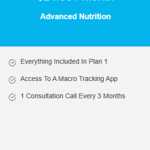 Advanced Nutrition
